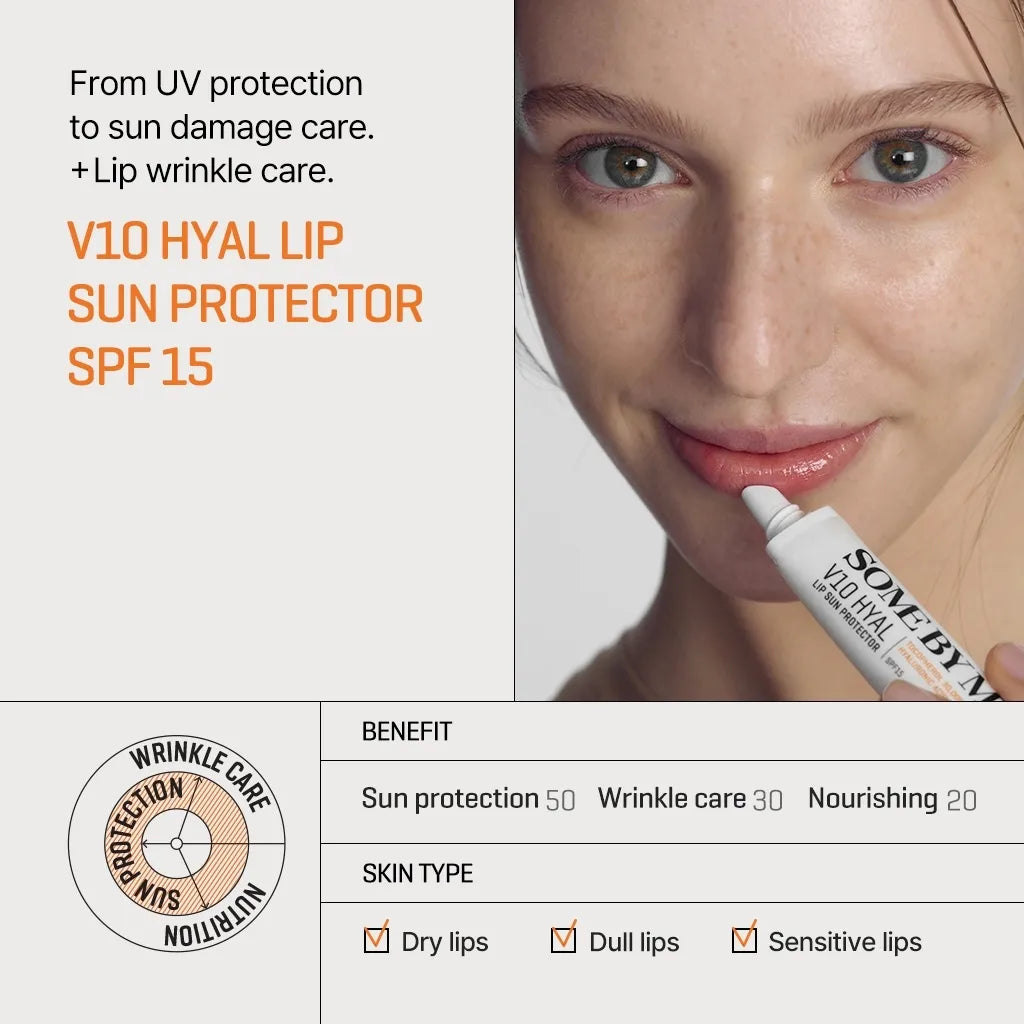 SOME BY MI V10 Hyal Lip Sun Protector SPF15+