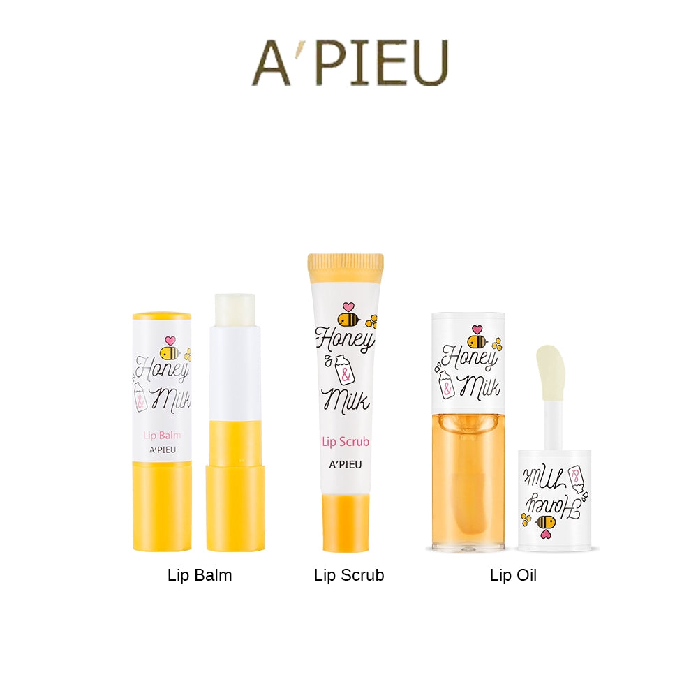 A'PIEU Honey and Milk Lip Scrub 8ml