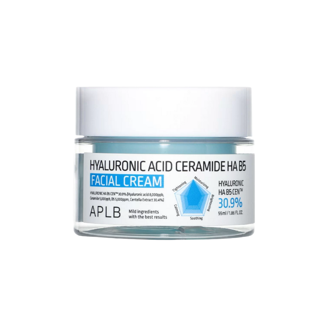APLB Hyaluronic Acid Ceramide HA B5 Facial Cream 55ml