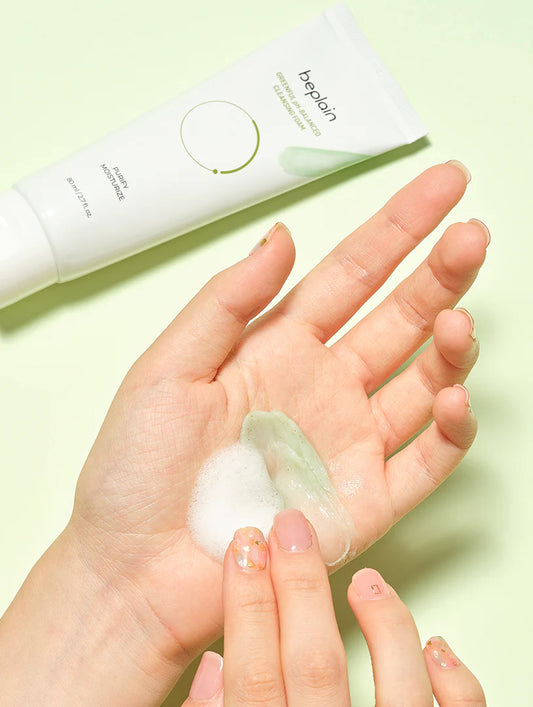 beplain Mung Bean Ph-balanced Cleansing Foam 80ml