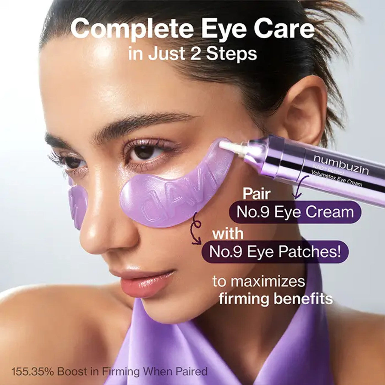No.9 NAD+ Collagen Under Eye Patches (5 Pairs)