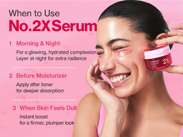 Numbuzin No. 2 Rose PDRN Collagen 2X Plumping Serum – 30 ml