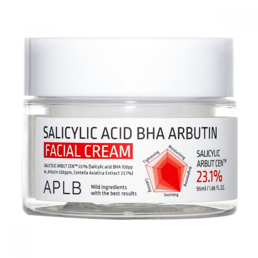 APLB Salicylic Acid BHA Arbutin Facial Cream 55ml