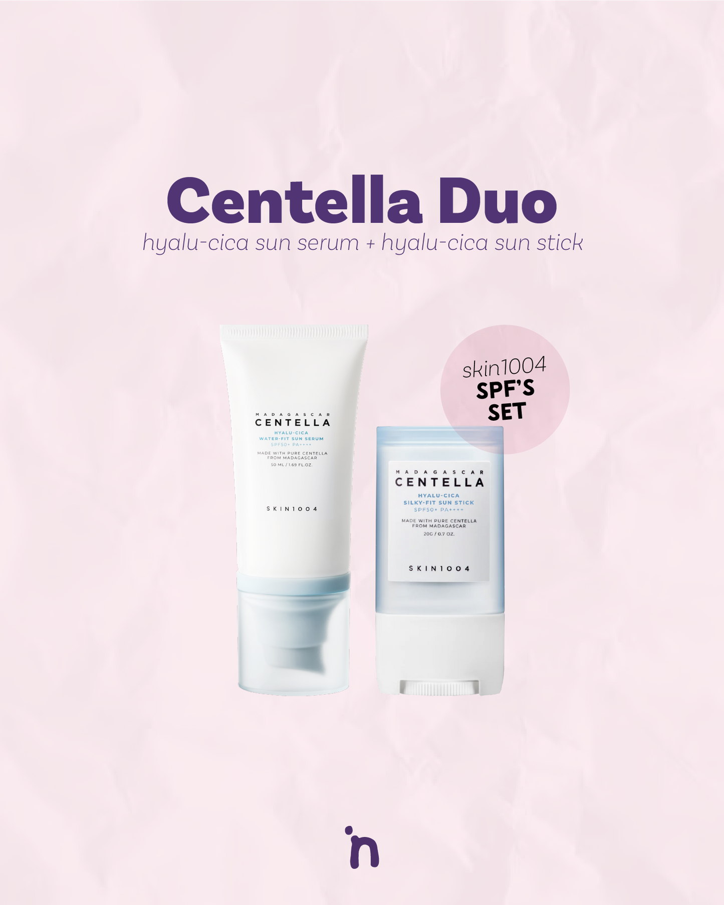 Centella Sunscreen Duo - 2 pcs